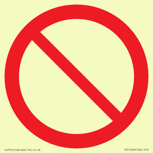 P001 Prohibition: General